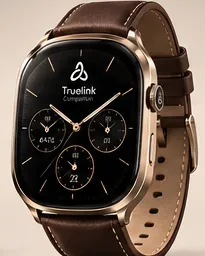 Truelink Watch with the leather strap