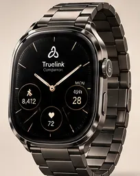 Truelink Watch with the steel link strap